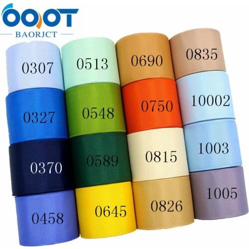 18-38-3 1-1/2'' 38mm Solid Color Grosgrain Ribbon 10yds/lot,DIY handmade bow Festival Gift Packaging Party Birthday Accessories