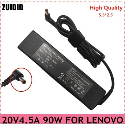 20V 4.5A 5.5*2.5mm Laptop Adapter Charger For Lenovo IdeaPad G570 G580 G770 G470 Y460 Y470 G480 Y400 E41G Notebook Power Supply