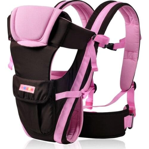0-30 Months Breathable Front Facing Baby Carrier 4 in 1 Infant Comfortable Sling Backpack Pouch Wrap Baby Kangaroo K0201