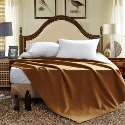 Hotel wool blanket double-sided four seasons blanket