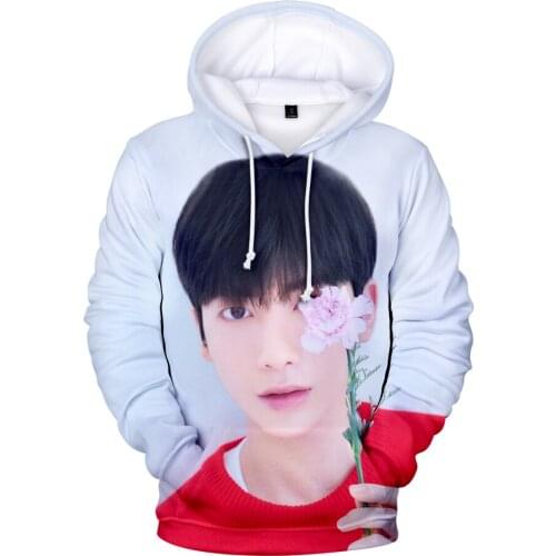 2021 TOMORROW X TOGETHER 3D Hoodies Fashion Men Women Harajuku Hoodies Print Singer TOMORROW X TOGETHER 3D Hoodies Sweatshirt 3D