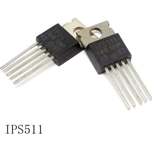 Intelligent power switch MOS IPS511 TO-220-5 5A/50V 10pcs/lots new in stock