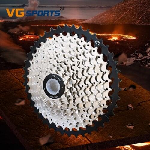 VG SPORTS 8 9 10 11 Speed Mountain Bike Cassette Freewheel MTB Bike Cassette Sprocket 32T 36T 42T 50T Wearable Bicycle Freewheel