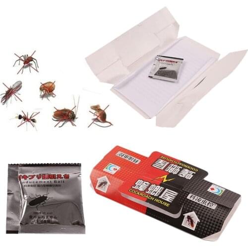 Non-toxic Cockroach Killer Trap Sticker Anti Mosquito Cockroach Repeller Killer Bait Trap Control Sticker Pest Insect Reject
