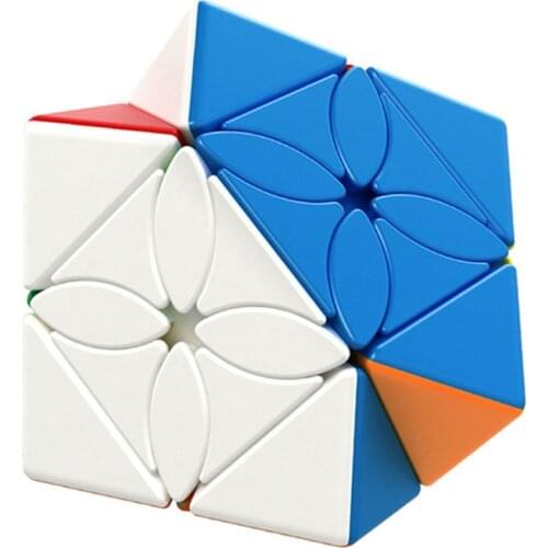 Moyu Meilong Maple Leaves Skew Cube Educational Puzzle toys Magic Cubes for kids