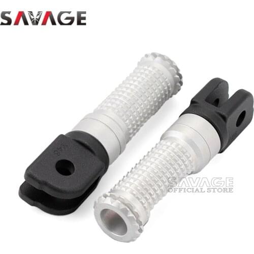 Rider Front Foot Pegs For YAMAHA MT07 Tracer 700/GT FZ07 XSR700 MT10 FZ10 MT125 MT15 Motorcycle Footrest Rest Pedal Adapter