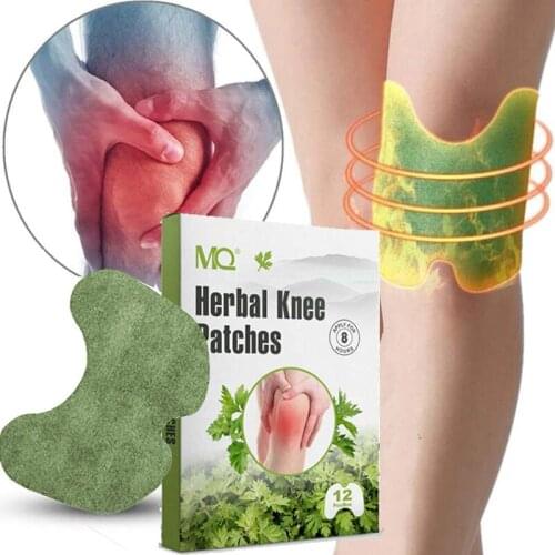 12 Pcs/Bag Wormwood Medical Plaster Relief knee Pain Joint Ache Rheumatoid Arthritis 100% Natural Herbal Body Patch