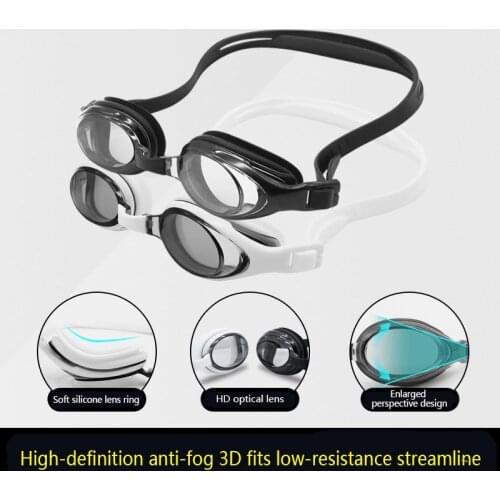 Unisex Swimming Goggles Waterproof and Anti-fog HD Plating Swimming Goggles Professional Outdoor Swimming Diving Equipment