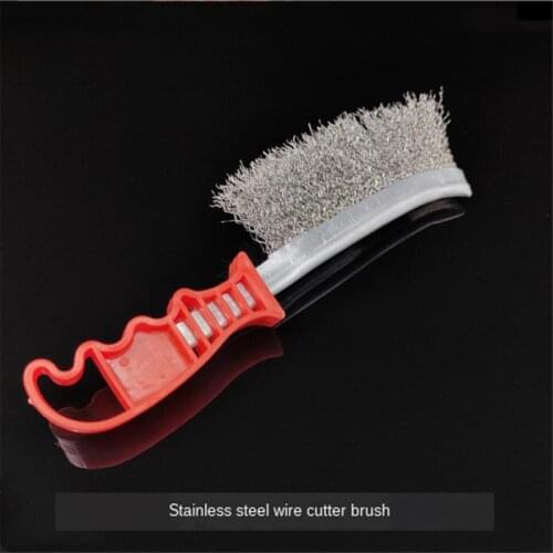 Steel Wire Metal Cleaning Brush Durable Rust Removing Tool Kitchen Pan Pot Stubborn Dirt Scourer Multi-function Home Accessories