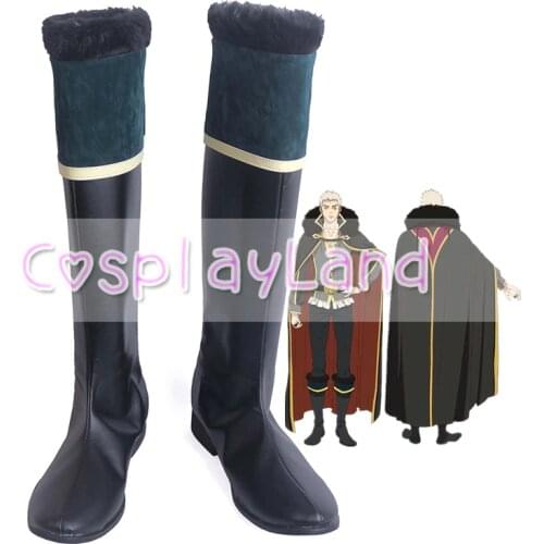 Shingeki no Bahamut Virgin Soul Rage of Bahamut Virgin Soul King of Anatae Charioce XVII Anime Cosplay Shoes Boots Men Costume