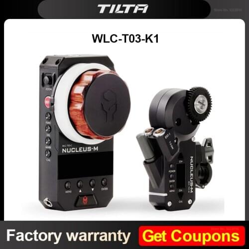 TILTA WLC-T03-K1 Nucleus-M Wireless follow focus Lens Zoom Control Fiz Hand Unit Motor 350M transmission for Aerial photo