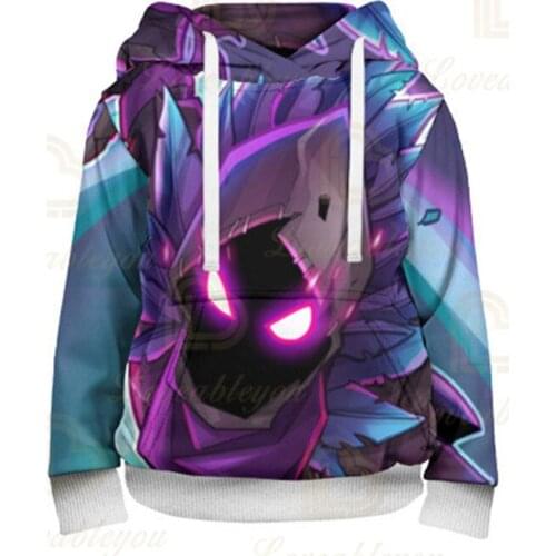 Fortnite Hoodies Battle Game 3D Victory Royale Hoodie Kids Sweatshirt Boys Girls Harajuku Cartoon Jacket Tops Teen Clothes