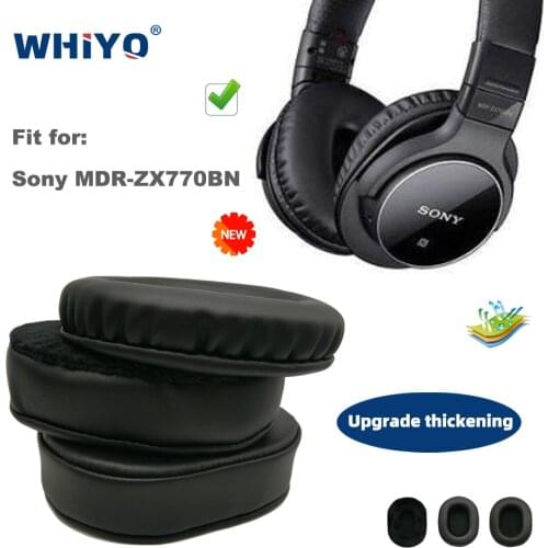 Replacement Ear Pads for Sony MDR-ZX770BN MDR ZX 770BN 770 BN Headset Parts Leather Cushion Velvet Earmuff Earphone Sleeve Cover