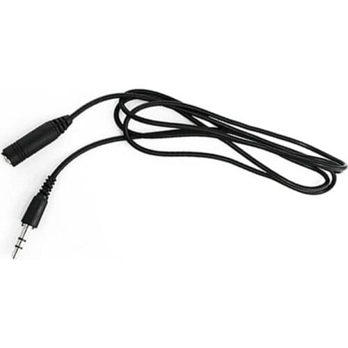1.4m DC 3.5mm Jack Male Port to 3.5mm AUX Female Audio Cable 3.5mm M/F Earphone Headphone Microphone Extension Cord Wire Line
