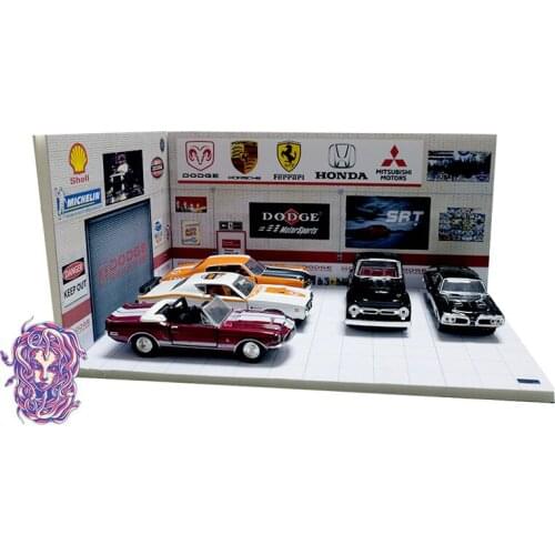 1/64 Parking Lot/Warehouse Repair Factory Garage