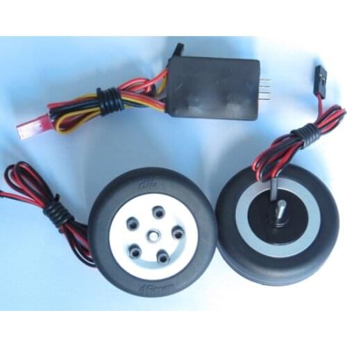 1PC JP 45mm brake wheel set for RC fixed-wing aircraft model landing gear