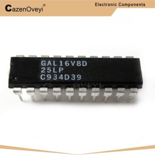 5pcs/lot GAL16V8D-15LPI GAL16V8D-25LP GAL16V8D-25LPN GAL16V8D DIP-20 In Stock