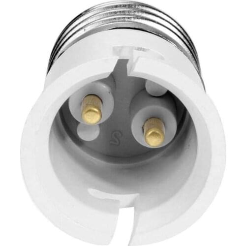 E27 to B22 250V2A PBT Housing CE Rohs LED Lamp Base Holder Socket Adapter Converter