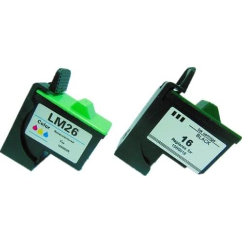 Replaement For Lexmark 16 26 Ink Cartridge I3 X1110 X1130 X1140 X1150 X1155 X1160 X1170 X1180 X1185 X1190 X1196 X1250 Inkjet