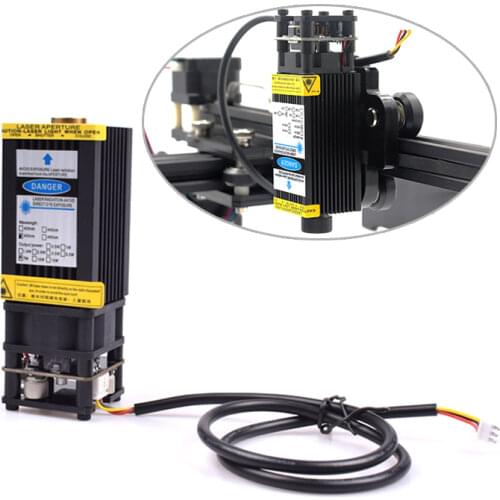 2500MW 3500MW 5500MW 7000MW 445nm 450nm focusable blue Laser Module Laser Engraver part DIY Laser Head with PWM FREE SHIPPING