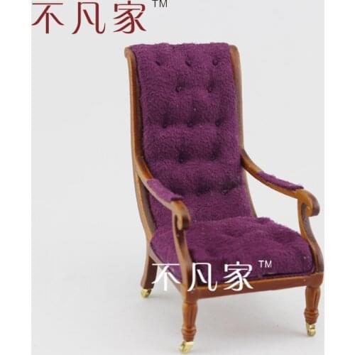 1/12 scale Doll house miniature dollhouse mini chaise lounge