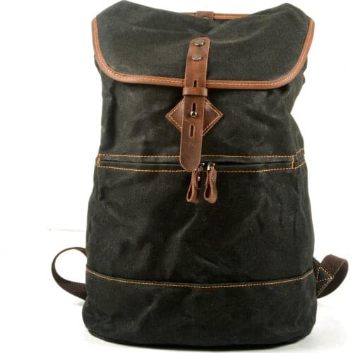 MUCHUAN Men's Black Bags