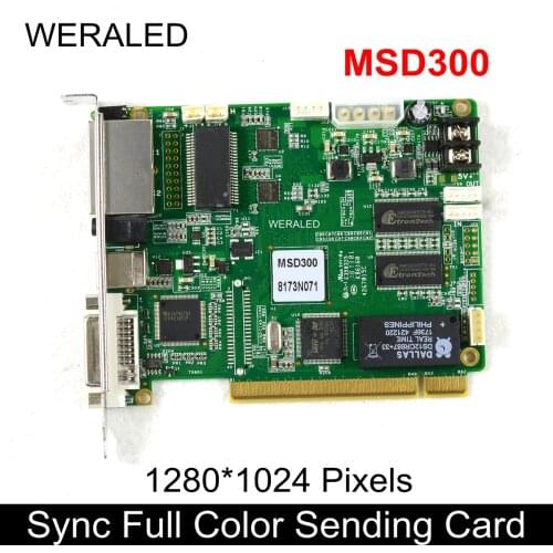 Nova Synchronous Full Color Sending Card MSD300 MSD600 RGB LED Video Controller