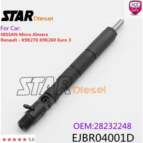 STAR Diesel EJBR04001D Sprayer Injector Kits OEM 28232248 For NISSAN Micra Almera Renault - K9K270 K9K260 Euro 3