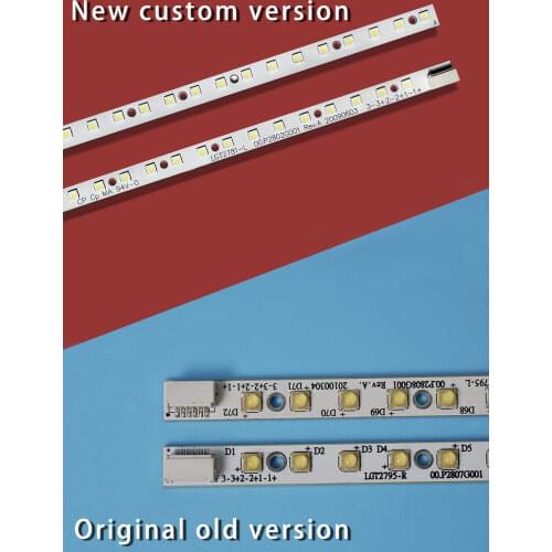 LED Backlight Lamp strip bar 36leds For A pple 27" LCD LM270WQ1 SD C2 MB270B2U SDA2 SDB1 SDE3 SDE5 SDF1 LGT2781 LGT2795 310mm
