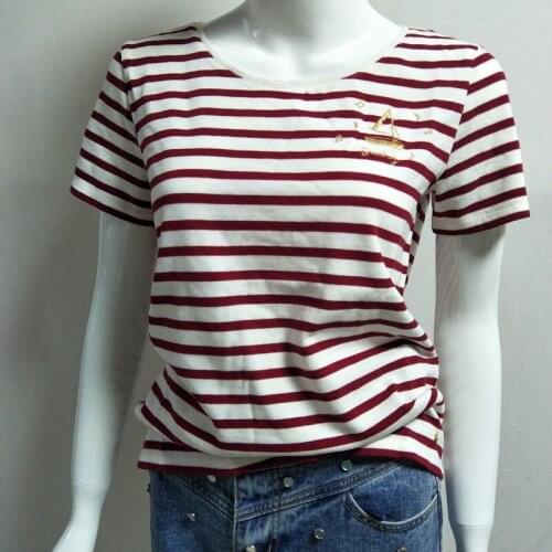 XIZOU Women's Knitted T-shirts