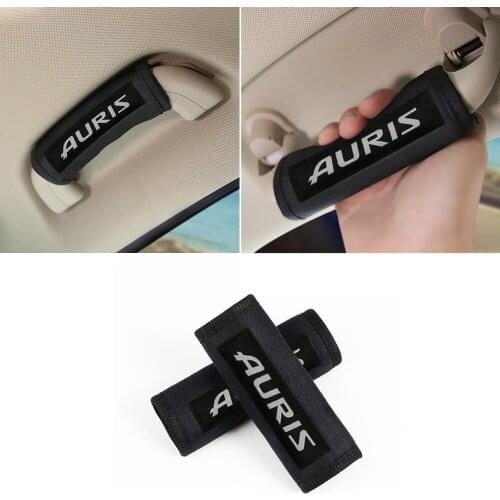 Car roof handle protection cover gloves for Toyota Auris 2007 2008 2017 Stickers Accessories