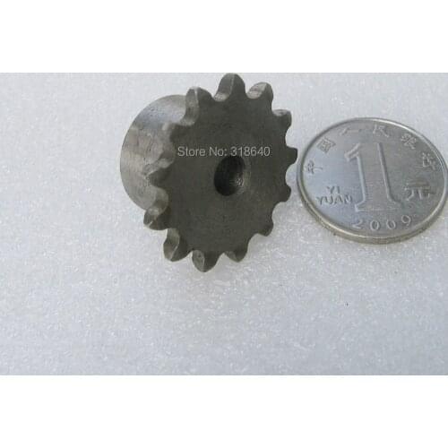 04C 13T 13Teeth Pitch 6.35mm 1/4" Bore not larger than 8.3mm Industry Transmission Driving Single Row Sprockets DIY engine