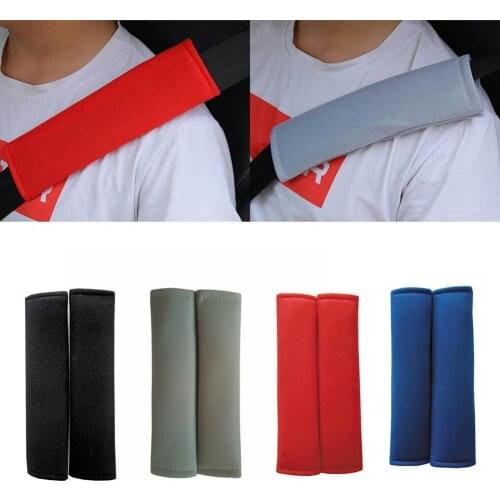 1Pair Universal Children Car Safety Seat Belt Pillow Shoulder Strap Cover Pad