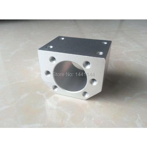 1Pcs Ballscrew Nut Housing Bracket Holder for Sfu 2004 Sfu2005 Sfu2010 Aluminium Alloy Material