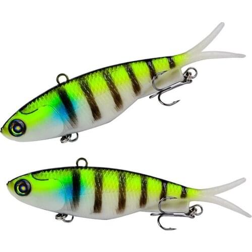 1Pcs/lot New Hard VIB Lures Hot Crakbait Lifelike Fishing Wobber 95mm 20g 110mm 32g Floating Bait Treble Hooks Sinking Tackle