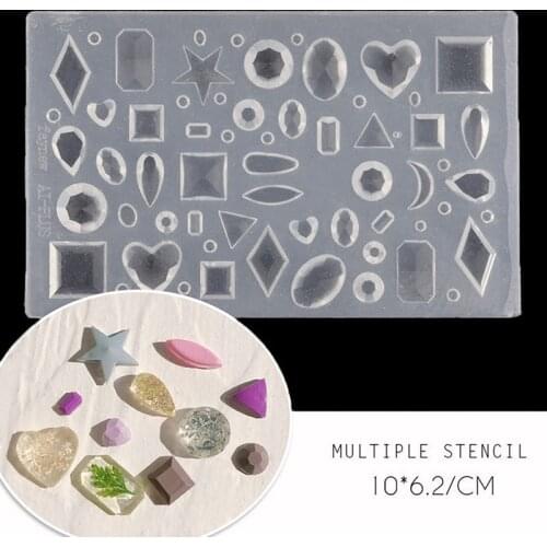 1pcs Silicone Nail Mold 3D Butterfly Flower Shell Leaves Carved Mould autumn nail art halloween