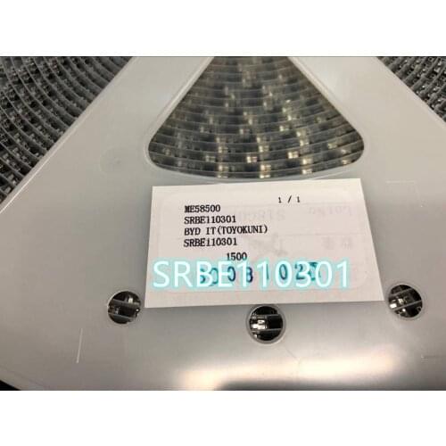 2PCS SRBE110301 thin rotary encoder button operated switch 12 positioning 6-bit pulse