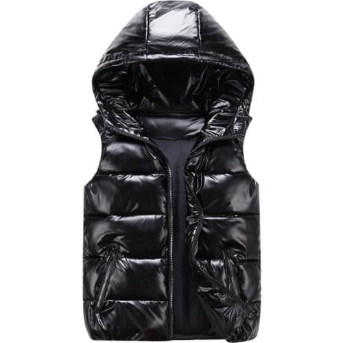 2021 Children Outwear Winter Baby Vests Solid Color Bodywarmer Kinder Vest Autumn Thick Coats Jacket Girl Vesten Kids Waistcoat