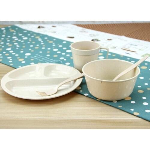24 Pieces (plates, Bowls, Spoons, Spoons, Forks, Plates Included)