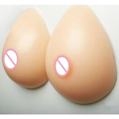 2400g/pair G Cup Silicone Breast Form Fake Breast Drag Queen Realistic Soft Boobs Skin Crossdresser Transvestite Mastectomy Bra
