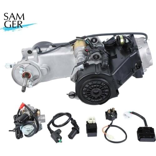 Samger GY6 150CC 4-Stroke Engine Kit gy6 scooter engine 7000r/min Scooter ATV Go Kart Scooter Moped Motor 125cc