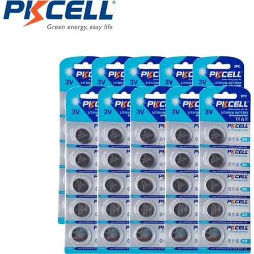 50x CR1625 BR1625 DL1625 ECR1625 Lithium 3V Button Coin Battery BR1625 DL1625 Thermometer Batteries Calculators PKCELL