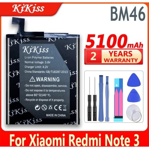 BM46 For Xiaomi Redmi Note 3 / Note 3 Pro Mobile Phone Battery High Quality BM46 5100mAh For Xiaomi Redmi Note 3 / Note3 Pro