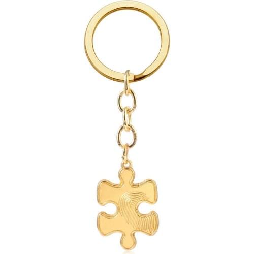 Game Identity V Classic Logo Keychain High Quality Golden Metal Pendant KeyChains for Men Car Women Bag Accessories