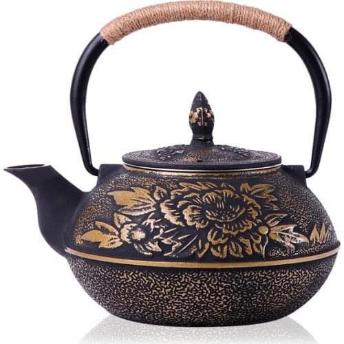 900ml Cast Iron Tea Kettle Teapot Tea Accessories Great Tea Tea Set House Decor for Friends Family Wedding Tea Lovers