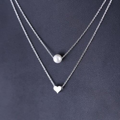 Daisies Pearl Necklaces For Women