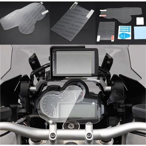 For BMW R 1200GS LC Adventure R1200GS R1250GS/ADV F850GS F750GS R1200GSA R1200 C400X Film Screen Protector Scratch Protection