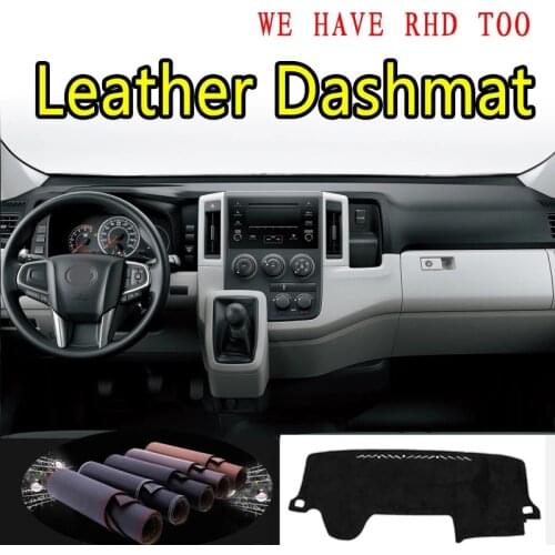 For Toyota Hiace G6 H300 2019 2020 2021 Leather Dashmat Dashboard Cover Dash Mat Sunshade Carpet Car Styling Auto Accessories