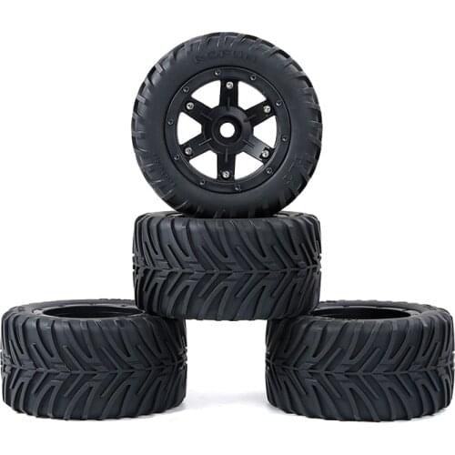 Oversized Road Tires 160mmX80mm Fit for 1/8 HPI Racing Savage XL FLUX Rovan TORLAND Monster Brushless Truck Parts