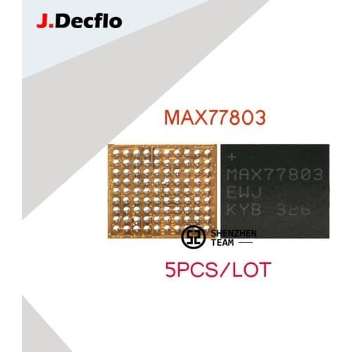 JDecflo 5PCS PMIC MAX77803 MAX77803EWJ Small Power IC For SAMSUNG I9515 I9508 I9505 I9500 I9205 I9200 Galaxy S4 Circutos Parts
